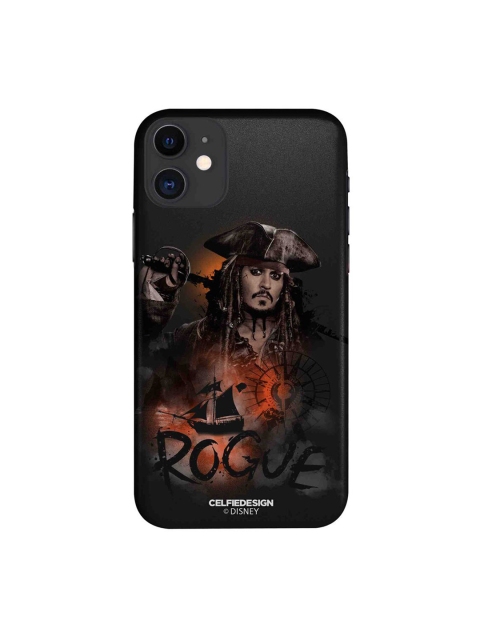 

CelfieDesign Black & Orange Rogue Jack iphone 11 Slim Back Case
