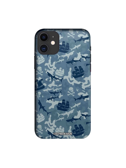 

CelfieDesign Blue Pirates Pattern iPhone 11 Slim Back Case