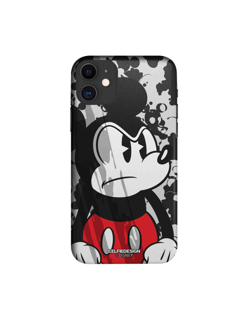 

CelfieDesign Black & White Grumpy Mickey iPhone 11 Slim Back Case