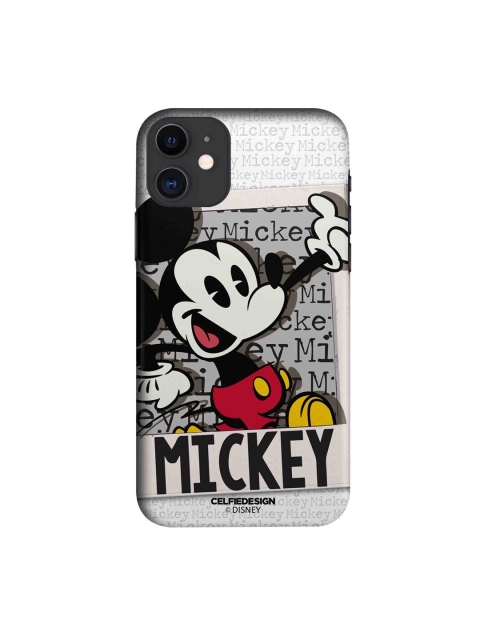 

CelfieDesign Grey & Black Hello Mr Mickey iphone 11 Slim Back Case