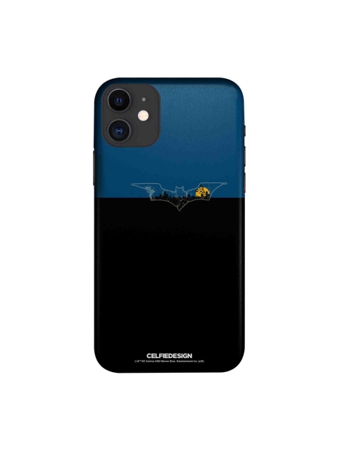 

CelfieDesign Blue & Black Batmans Gotham iphone 11 Slim Back Case