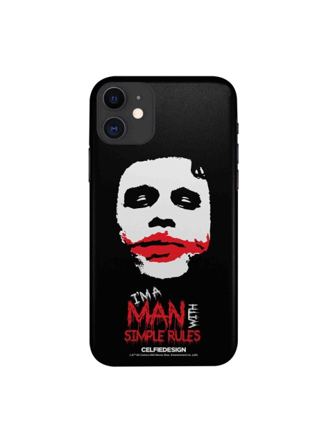 

CelfieDesign Black & White Man With Simple Rules iphone 11 Slim Back Case