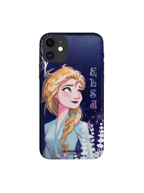 

CelfieDesign Navy Blue & White Strong Elsa iPhone 11 Slim Back Case
