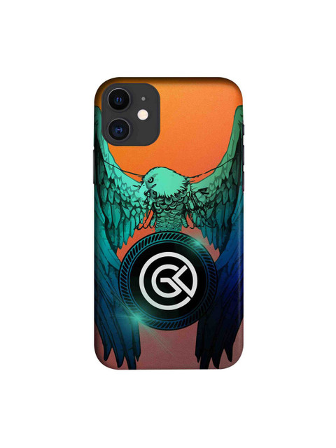 

CelfieDesign Green & Orange Eagle Fierce iPhone 11 Slim Back Case