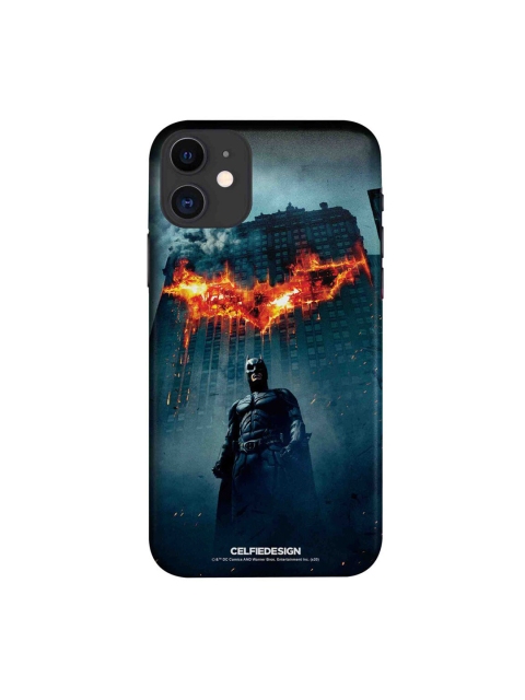 

CelfieDesign Blue & Black Batman Stance Printed iPhone 11 Slim Back Case