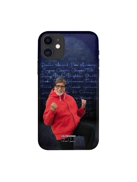 

CelfieDesign Navy Blue & Red AB Wall Of Fame iPhone 11 Slim Back Case