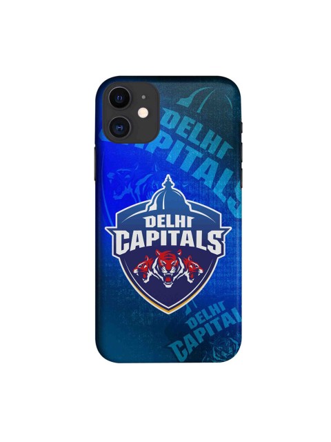 

CelfieDesign Blue & White Delhi Capitals Crest Printed iPhone 11 Slim Back Case