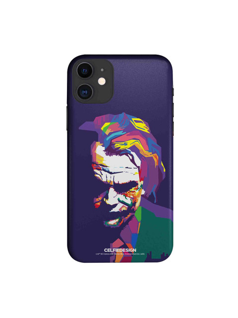 

CelfieDesign Multicoloured Joker Art Printed iPhone 11 Slim Back Case, Multi