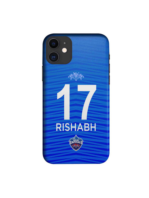 

CelfieDesign Blue & White Delhi Capitals Gear Up iPhone 11 Slim Back Case
