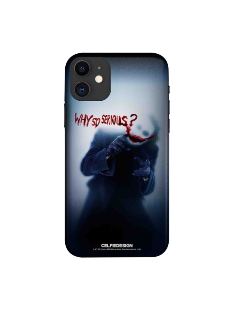 

CelfieDesign Blue & White Why So Serious iPhone 11 Slim Back Case