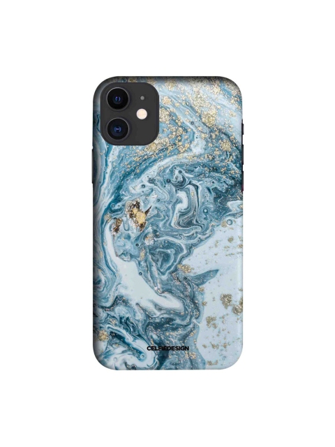 

CelfieDesign White & Grey Graphic Printed iPhone 11 Slim Back Case