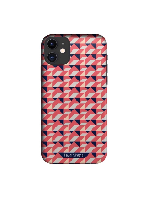 

CelfieDesign Pink & Navy Blue Payal Singhal iPhone 11 Slim Back Case