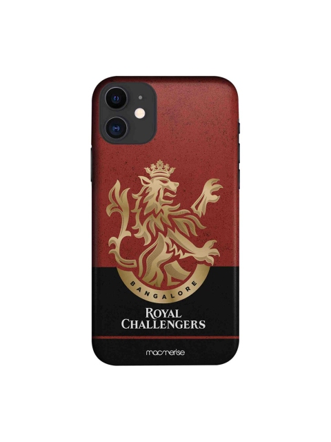 

CelfieDesign Brown & Black RCB Graphic Printed iPhone 11 Slim Back Case
