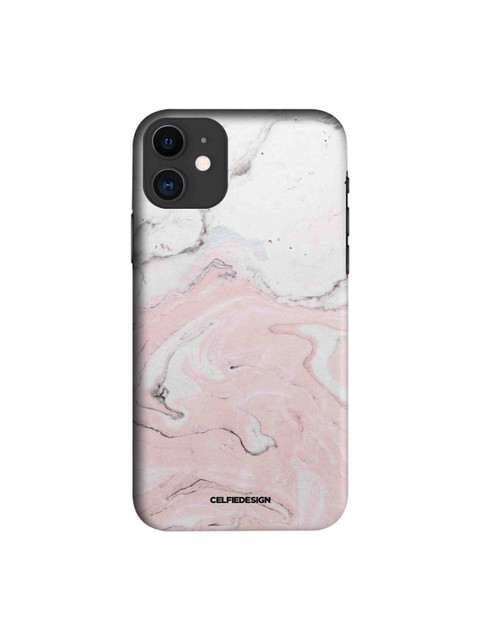 

CelfieDesign Multicolored Marble Rosa Verona iPhone 11 Slim Back Case, Multi