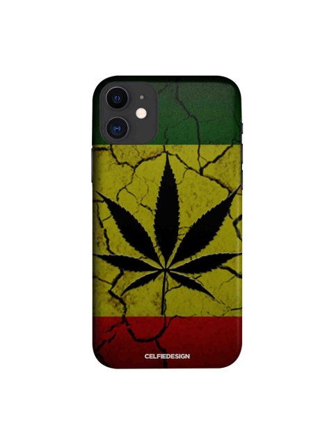 

CelfieDesign Yellow & Green Rastafari iPhone 11 Slim Back Case