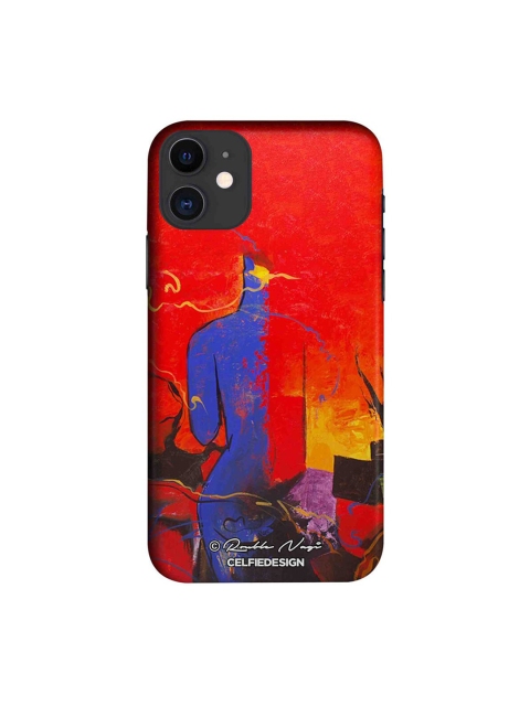 

CelfieDesign Red & Blue Building a Mystery iPhone 11 Slim Back Case
