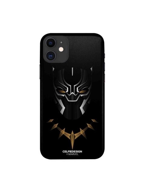 

CelfieDesign Black & Gold Minimalistic Black Panther iPhone 11 Slim Back Case