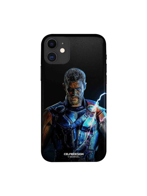 

CelfieDesign Black & Blue The Thor Triumph iPhone 11 Slim Back Case