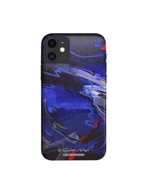 

CelfieDesign Black & Blue Happy Sky iPhone 11 Slim Back Case
