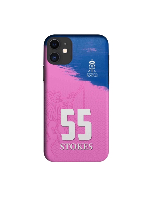 

CelfieDesign Multicolored Rajasthan Royals Gear Up Printed iPhone 11 Slim Back Case, Multi