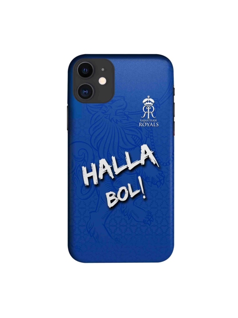

CelfieDesign Blue & White Rajasthan Royals Halla Bol iPhone 11 Slim Back Case