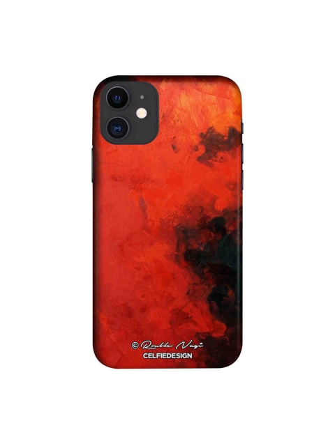 

CelfieDesign Red & Black Red On Me iPhone 11 Slim Back Case