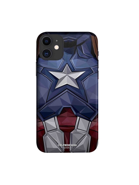 

CelfieDesign Blue & White Captain America Vintage Suit iphone 11 Slim Back Case