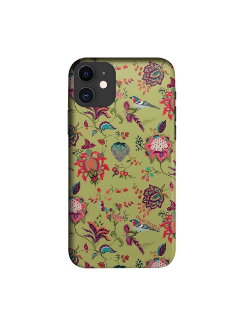 

CelfieDesign Green & Blue Payal Singhal Chidiya iPhone 11 Slim Back Case