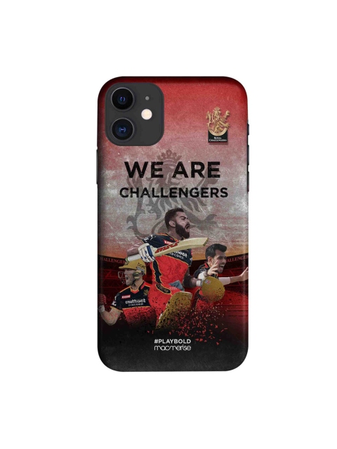 

CelfieDesign Black & Red RCB Celebration iPhone 11 Slim Back Case