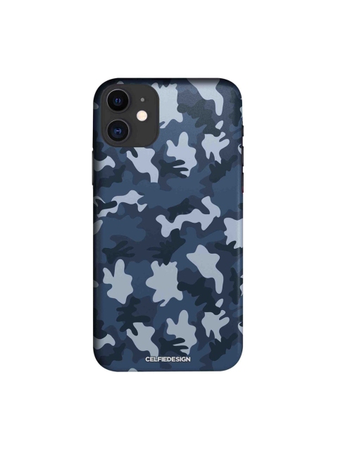 

CelfieDesign Blue & White Camo iphone 11 Slim Back Case