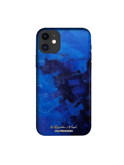 

CelfieDesign Blue & Black Horizon iPhone 11 Slim Back Case