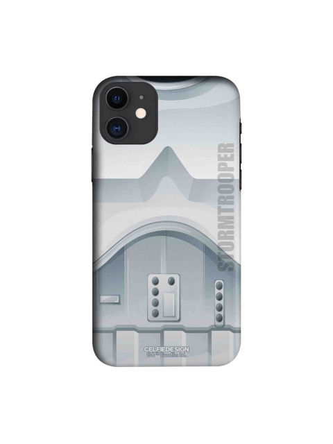 

CelfieDesign White Attire Trooper iPhone 11 Slim Back Case