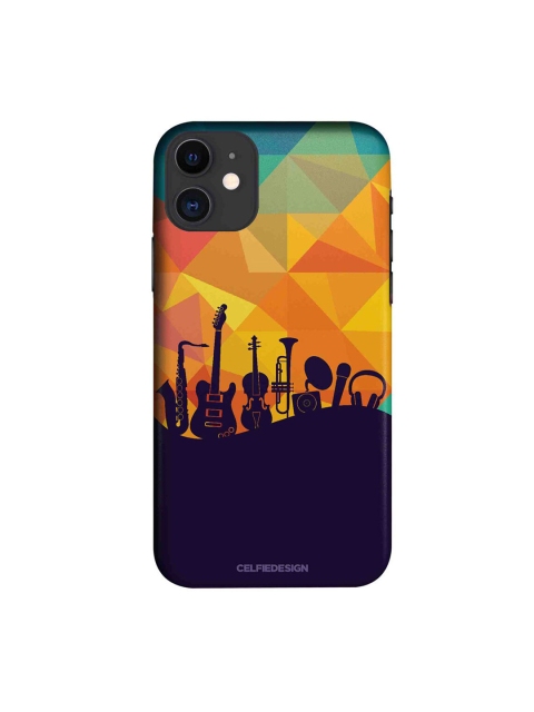 

CelfieDesign Blue & Orange The Juke Box Printed iPhone 11 Slim Back Case