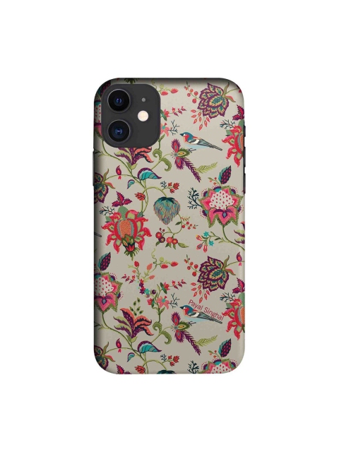 

CelfieDesign Beige & Pink Printed Plastic iPhone 11 Slim Back Case