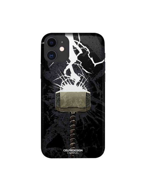 

CelfieDesign Black & White The Thunderous Hammer iPhone 11 Slim Back Case