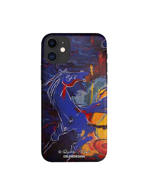 

CelfieDesign Blue & Orange Young Idol iphone 11 Slim Back Case