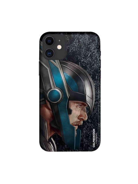 

CelfieDesign Blue & Black Invincible Thor Printed iPhone 11 Slim Back Case