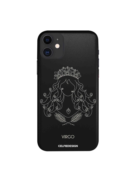 

CelfieDesign Black & White Virgo iPhone 11 Slim Back Case