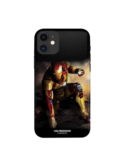 

CelfieDesign Black & Gold Mark 42 iphone 11 Slim Back Case
