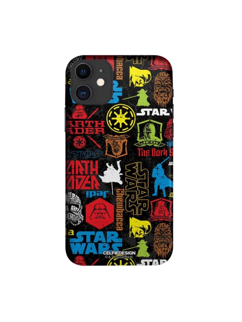 

CelfieDesign Black & Red Star Wars Mashup iPhone 11 Slim Back Case