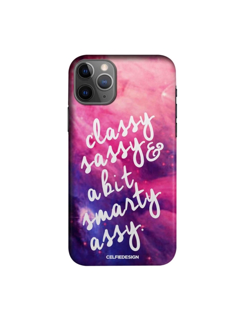

CelfieDesign Pink & Blue Smarty Assy Plastic iPhone 11 Pro Slim Back Case