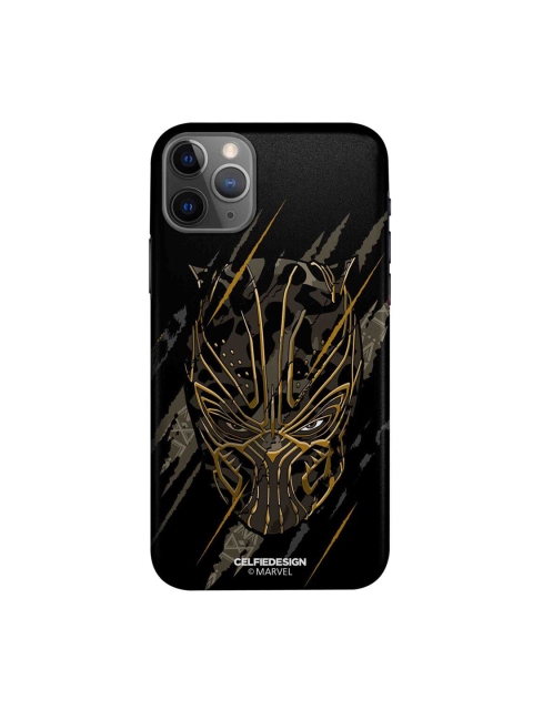 

CelfieDesign Black & Yellow Headstrong Contender Printed iPhone 11 Slim Back Case