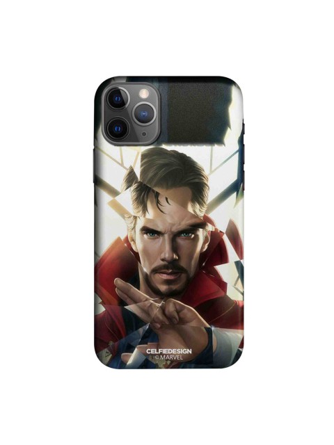 

CelfieDesign White & Black Doctor Strange Geometric iPhone 11 Pro Slim Back Case