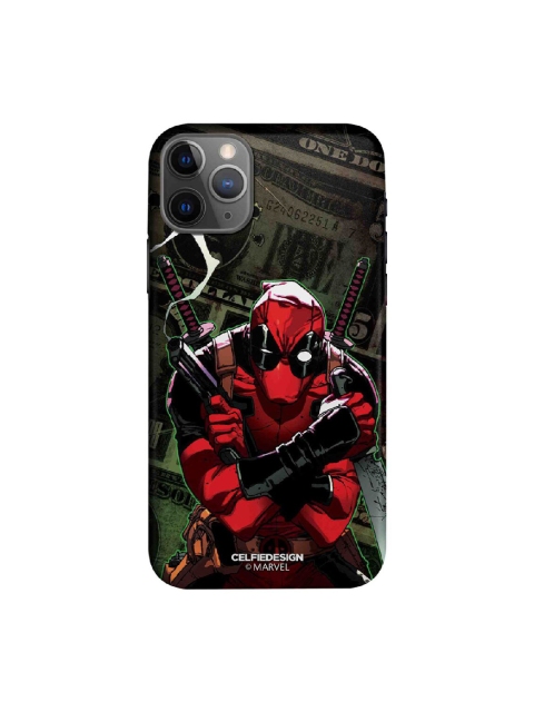 

CelfieDesign Grey & Green Deadpool Dollar Plastic iPhone 11 Pro Slim Back Case
