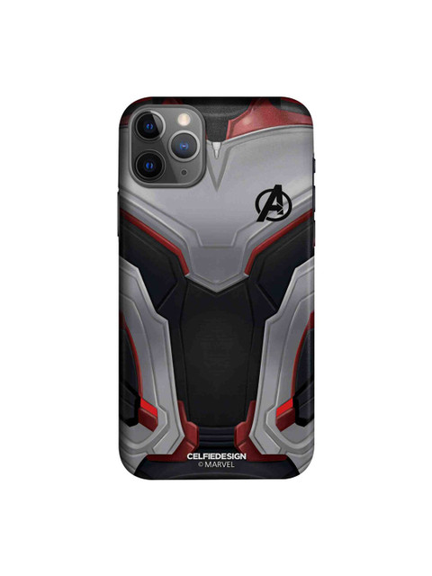 

CelfieDesign Grey & Red Printed Plastic iPhone 11 Pro Slim Back Case