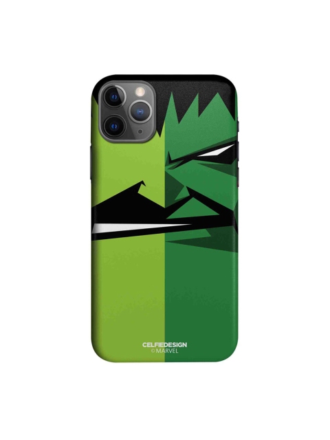 

CelfieDesign Multi-Coloured Face Focus Hulk iPhone 11 pro Back Case