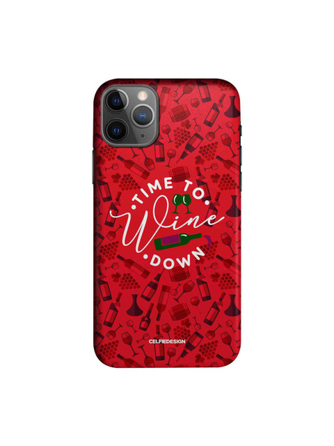 

CelfieDesign Red & White Printed Plastic iPhone 11 Pro Slim Back Case