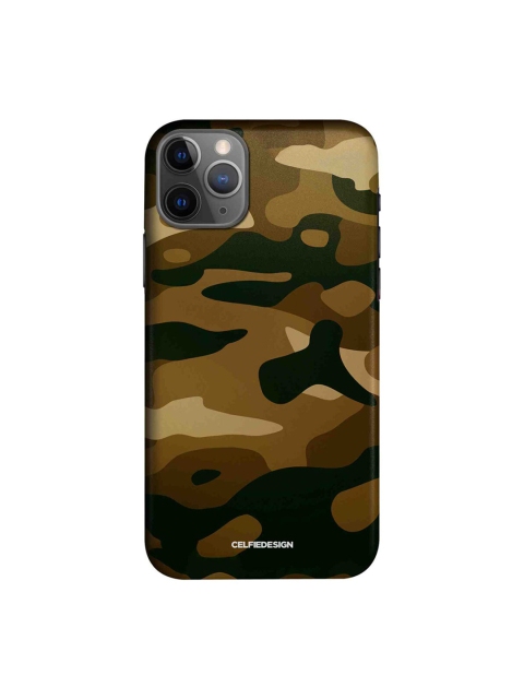 

CelfieDesign Khaki & Green Printed Plastic iPhone 11 Pro Slim Back Case