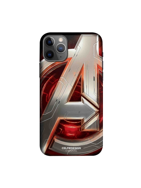 

CelfieDesign Red & Grey Avengers Version 2 iPhone 11 Pro Slim Back Case