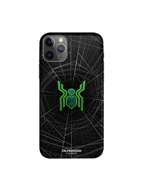 

CelfieDesign Black & Green Spiderman Logo Web Printed iPhone 11 Pro Slim Back Case